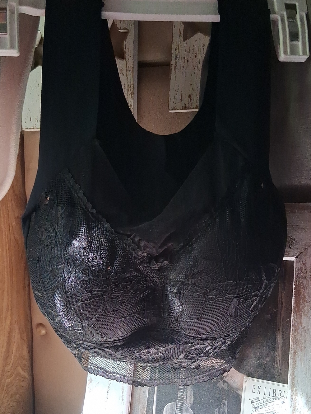 NWOT! Black Lace Bralette